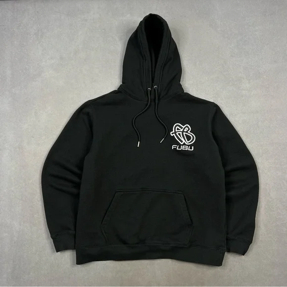 FUBU Sweaters Fubu Black Mens Hoodie Poshmark
